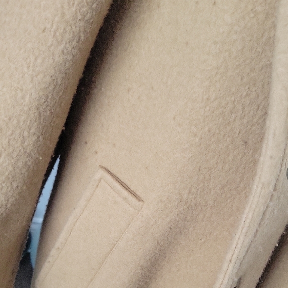 Coach Camel Coat with Gold Button - Picture 5 of 9